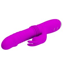 PRETTY LOVE - DOROTHY PURPLE RECHARGEABLE RABBIT VIBRATOR