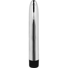 OHMAMA - VIBRATORE CLASSICO IN ARGENTO 17,5 CM