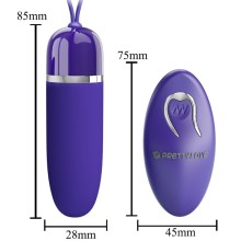 PRETTY LOVE - DARLENE YOUTH VIOLET MINI VIBRATING BULLET