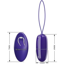 PRETTY LOVE - SELKIE YOUTH MINI OVO VIBRATÓRIO VIOLETA CONTROLE