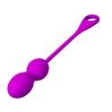 PRETTY LOVE - ELVIRA RECHARGEABLE VIBRATING BALLS PURPLE