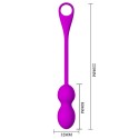 PRETTY LOVE - ELVIRA RECHARGEABLE VIBRATING BALLS PURPLE