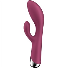 SATISFYER - SPINNING COELHO 1 CLITÓRIS E ESTIMULAO G-SPOT AZUL