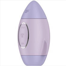 SATISFYER - MISSION CONTROL BLUE SMALL DOUBLE IMPULSE VIBRATOR