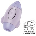 SATISFYER - VIBRADOR DE IMPULSO DUPLO PEQUENO LILAC MISSION