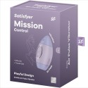 SATISFYER - MISSION CONTROL BLUE SMALL DOUBLE IMPULSE VIBRATOR