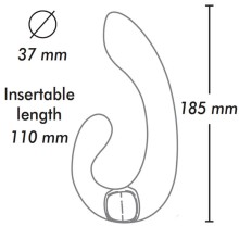 SHUNGA - MASSAGGIATORE INTIMO MIYO VIOLA