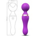 ARMONY - FREEZA MASSAGER  VIBRATOR SUPER FLEXIBLER KOPF LILA