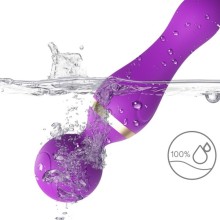 ARMONY - FREEZA MASSAGER VIBRATEUR TÊTE SUPER FLEXIBLE VIOLET