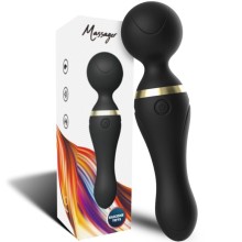 ARMONY - FREEZA MASSAGER VIBRATEUR TÊTE SUPER FLEXIBLE NOIR