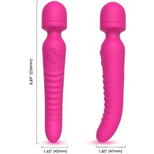 ARMONY - MISSION MASSAGER VIBRATEUR EFFET CHALEUR FUCHSIA