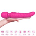 ARMONY - MASSAGER MISSÃO E VIBRADOR EFEITO DE CALOR FÚCSIA