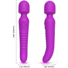 ARMONY - MISSION MASSAGER VIBRATEUR EFFET CHALEUR VIOLET