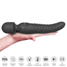 ARMONY - MISSION MASSAGER VIBRATOR WÄRMEEFFEKT SCHWARZ