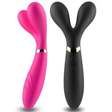 ARMONY - Y-WAND MASSAGE VIBRATEUR DOUBLE TÊTE NOIR