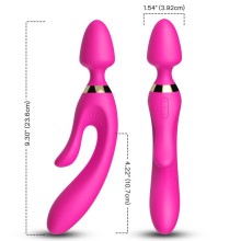 ARMONY - MASSEUR VIBRATEUR LAPIN FUCHSIA