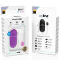 ONLINE - WATERPROOF VIBRATING EGG PURPLE