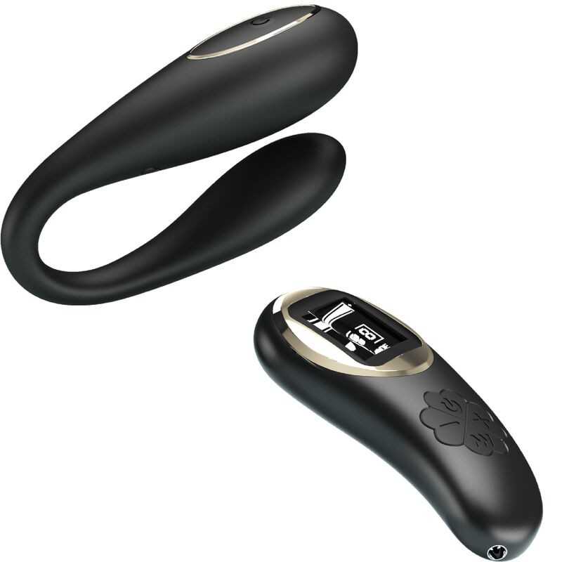 PRETTY LOVE - NATHAN DOUBLE PLEASURE VIBRATOR MIT FERNBEDIENUNG