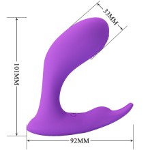 PRETTY LOVE - IDABELLE VIBRATION PULSATION REMOTE CONTROL VIOLET