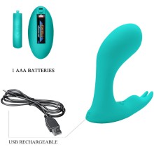 PRETTY LOVE - IDABELLE VIBRATION PULSATION FERNBEDIENUNG BLAU