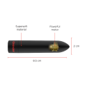 ONINDER - BERLIN VIBRATORE BULLET NERO 9 MODALITÀ 8,5 X 2 CM -