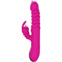 ARMONY - VIBRATORE MULTIFUNZIONE RABBIT DOUBLE TONGUE FUCSIA