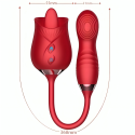 ARMONY - VIBRATEUR DE FLEUR DELIGHT BUMPING AVEC LANGUE ROUGE