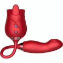 ARMONY - DELIGHT FLOWER VIBRATOR BUMPING WITH RED TONGUE