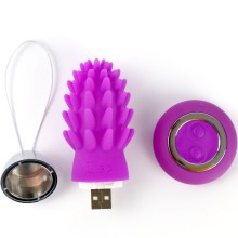 ARMONY - OCTOPUS CACTUS VIBRATING EGG VIOLET REMOTE CONTROL