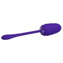 PRETTY LOVE - VIBRATING EGG WITH PURPLE RECHARGEABLE MARINE