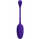 PRETTY LOVE - KNUCKER PURPLE RECHARGEABLE VIBRATING EGG