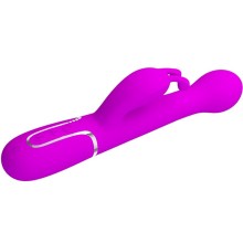 PRETTY LOVE - VIBRATORE DEJON RABBIT 3 IN 1 VIOLA MULTIFUNZIONE