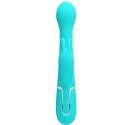 PRETTY LOVE - VIBRATORE DEJON RABBIT 3 IN 1 MULTIFUNZIONE VERDE