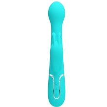 PRETTY LOVE - DEJON RABBIT VIBRATOR 3 IN 1 MULTIFUNCTION AQUA