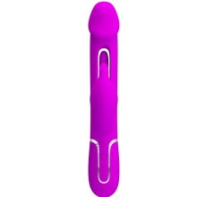 PRETTY LOVE - DEJON RABBIT VIBRATOR 3 IN 1 MULTIFUNKTIONS FUCSIA