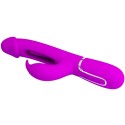 PRETTY LOVE - VIBRATORE DEJON RABBIT 3 IN 1 MULTIFUNZIONE FUCSIA