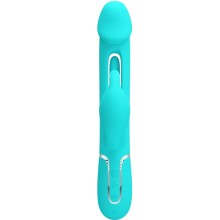 PRETTY LOVE - VIBRATORE DEJON RABBIT 3 IN 1 MULTIFUNZIONE VERDE