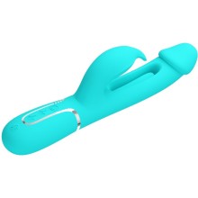 PRETTY LOVE - VIBRATORE DEJON RABBIT 3 IN 1 MULTIFUNZIONE VERDE