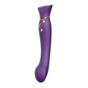 ZALO - QUEEN SET PULSE WAVE CLIT STIM LILA