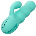 CALEXOTICS - VIBRATEUR DEL MAR DIVA RABBIR AQUA GREEN PAR