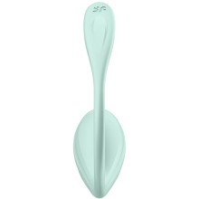 SATISFYER - ESTIMULADOR DE PÉTALA LISA G-POINT ÁGUA VERDE