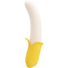 PRETTY LOVE - BANANA GEEK SUPER POWER 7 VIBRATIONS UPDOWN SILICONE NOIR