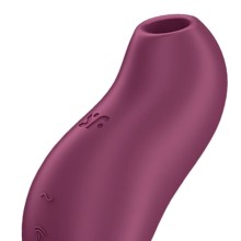 SATISFYER - POCKET PRO 1 KLITORIS-STIMULATOR GRANAT