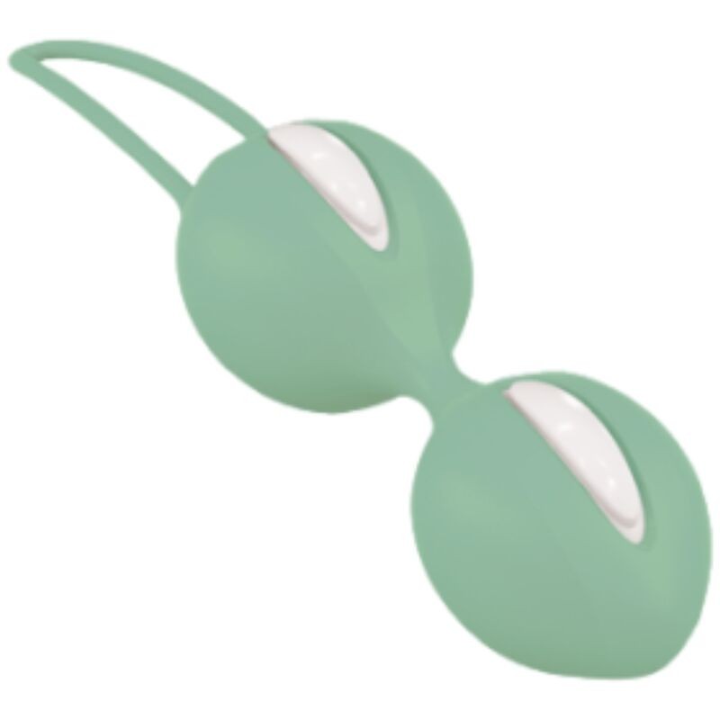 FUN FACTORY - SMARTBALLS DUO PELVIC BALLS WHITE / GREEN