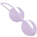 FUN FACTORY - SMARTBALLS DUO BOLAS PÉLVICAS BRANCO / ROXO PASTEL