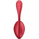 SATISFYER - SHINY PETAL G POINT REMOTE CONTROL STIMULATOR RED