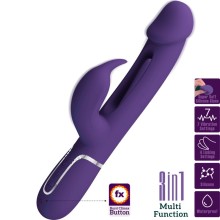 BONITO AMOR - KAMPAS COELHO VIBRADOR MULTIFUNÇÃO 3 EM 1 COM