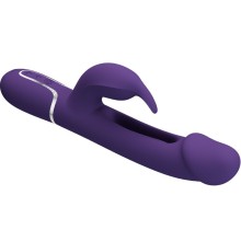 BONITO AMOR - KAMPAS COELHO VIBRADOR MULTIFUNÇÃO 3 EM 1 COM