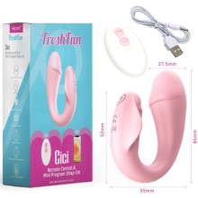 ARMONY - FRESHFUN CICI STAP-ON VIBRADOR CONTROLE REMOTO E