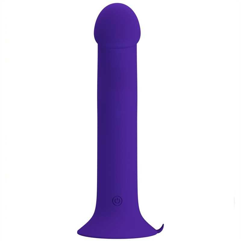 PRETTY LOVE - MURRAY YOUTH VIBRATING DILDO RECHARGEABLE VIOLET